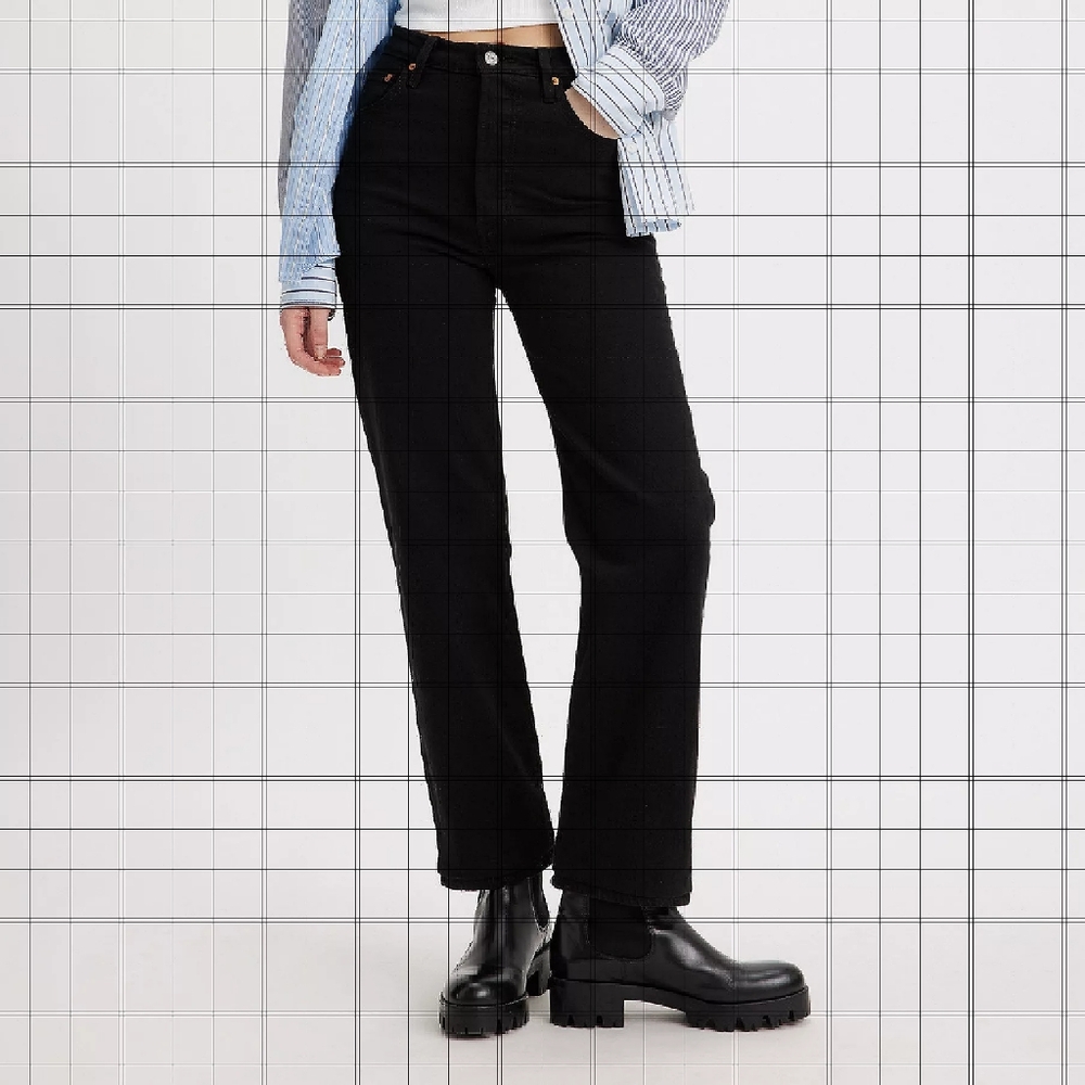 NWT Levi's Premium RIBCAGE STRAIGHT ANKLE WOMEN'S JEANS